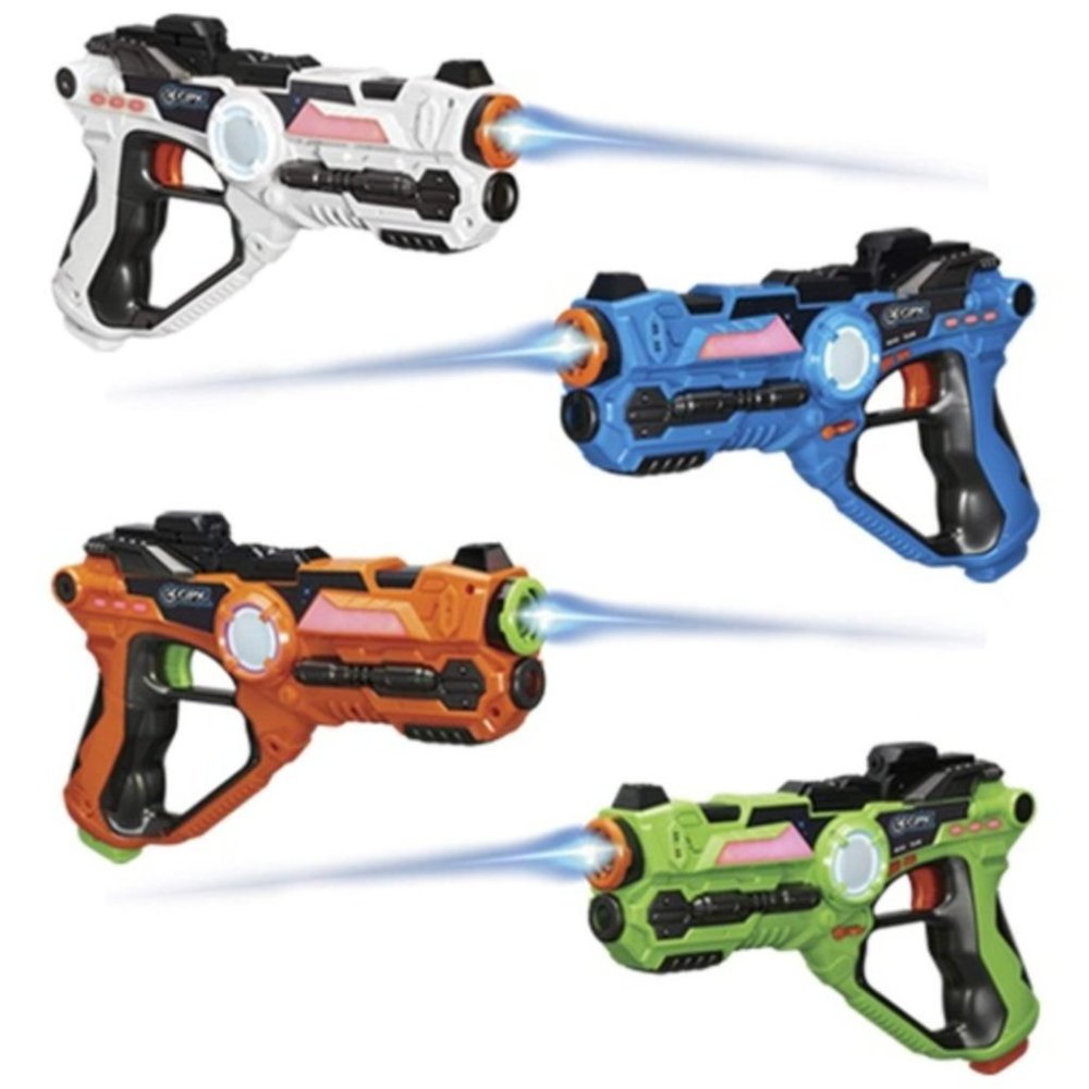GPX LT458 Gen 2 Laser Tag 4 Blaster Set 🌻